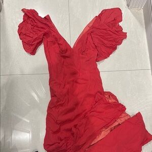 Nicole Miller Coral Dress